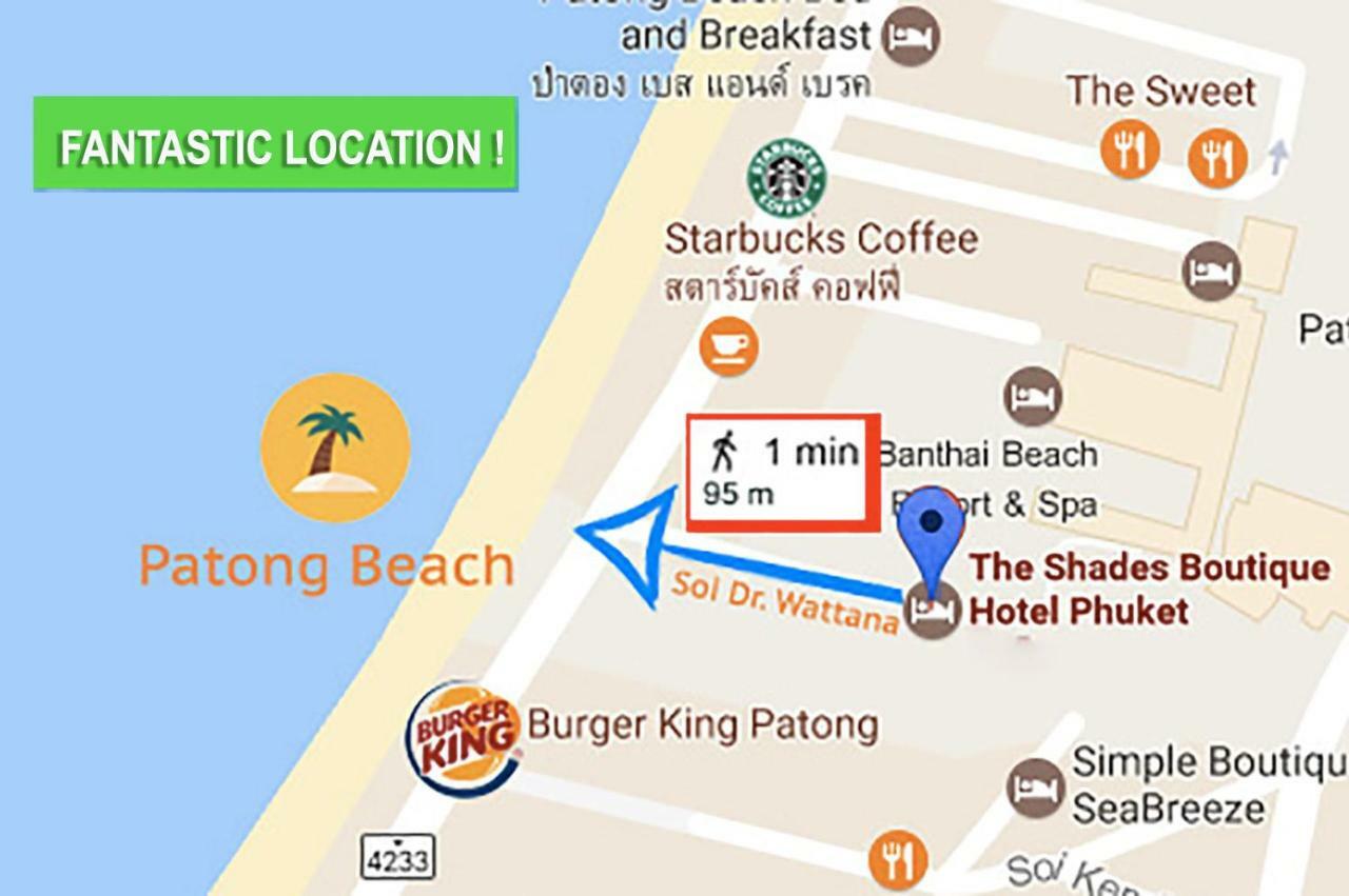 The Shades Bed And Breakfast Boutique Hotel Patong Eksteriør bilde
